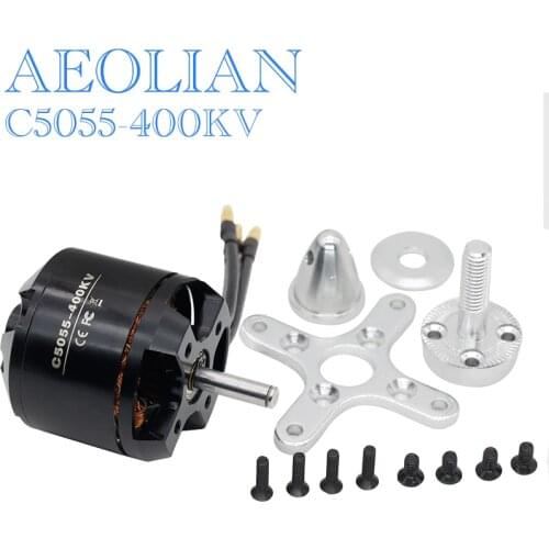 Aeolian C5055-400KV 14 Poles Brushless Motor for RC Airplane Fixed-Wing