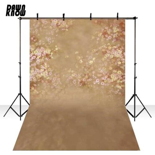 DAWNKNOW Painting Floral Vinyl Photography Backdrops New Fabric Polyester backgrounds for Newborn photo studio F1505