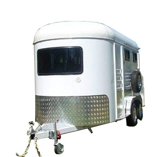 Horse trailer 2 horse trailer truck straight load float economic
