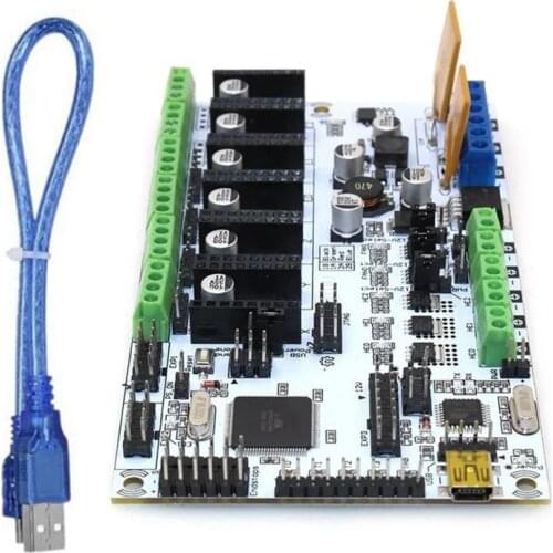 Motherboard Rumba MPU / 3D Printer Accessories RUMBA Optimized Version Control Board With Cable