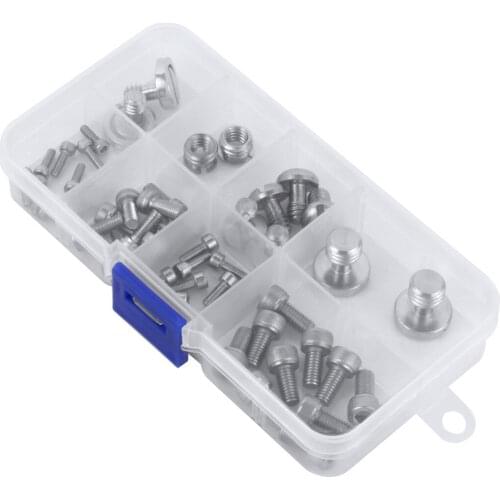 Screw Set for Camera Accessories 1/4 Female to 3/8 Male 1/4" Screw with D Ring for Camera Tripod / Monopod / Quick Release Plate