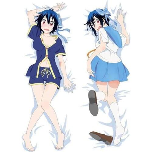 New Japanese Customize Anime Nisekoi Tsugumi Seishiro Throw Otaku Dakimakura Gifts Bedding Hugging Body Pillow Case 150x50 CM