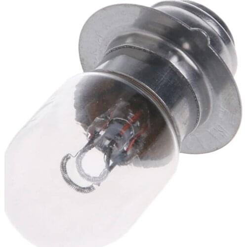 2021 New T19 P15D-25-1 DC 12V 35W White Headlight Double Filament Bulb For Motorcycle