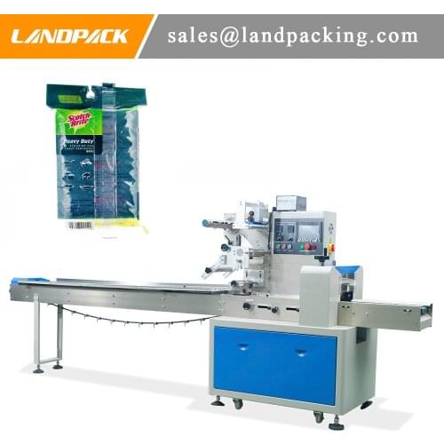 Single Scouring Pad Commercial Packing Machine Pillow Type Packaging Machine Manufacturers