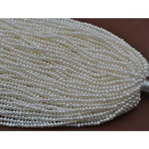 Wholesale 10 Qty small beads real freshwater pearl 4-5mm white loose strings