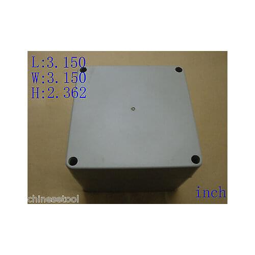 New Plastic Project Box Enclosure Case Electronic DIY 3.150"x3.150"x2.362"
