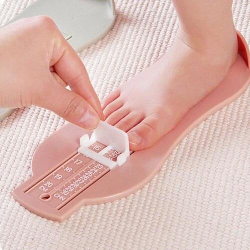 Portable Infants Toddlers Foot Measure Gauge Baby Shoes Fitting Size Measuring Ruler Tool
