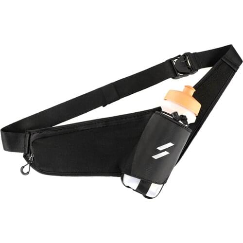 Sports Outdoor Run Running Waist Bag With Bottle Holder For Sports Gym Fitness Running Belt Bag