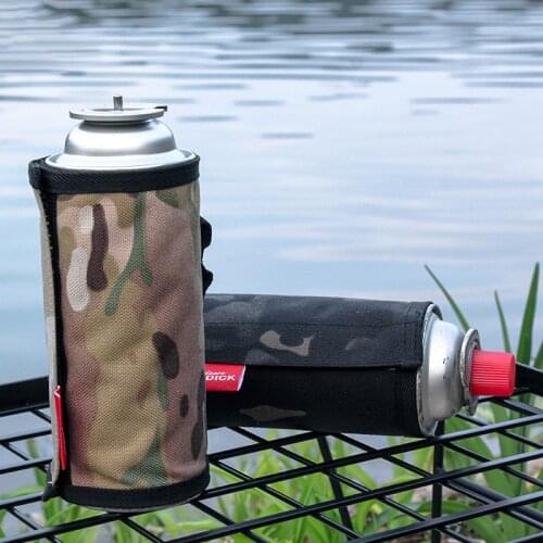 Cylinder Gas Tank Storage Bag Camping Gas Tank Protective Case Outdoor Sports Fuel Storage Bag Gas Canister Cover Multi Color