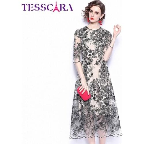 TESSCARA Loose Summer Dresses