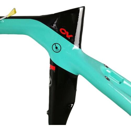 T1100 XR4 Frame Carbon Road Frames Bicycle Frameset With Fork+Seatpost+Headset+Clamp BB386 Black Blue