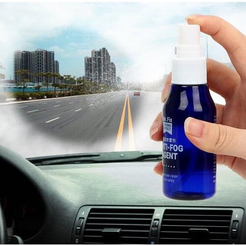 LEEPEE 70ML Liquid Spray Car-styling Anti Fog Agent Car Glass Windshield Side Windows Anti-fog Coating Glass Anti Fogging