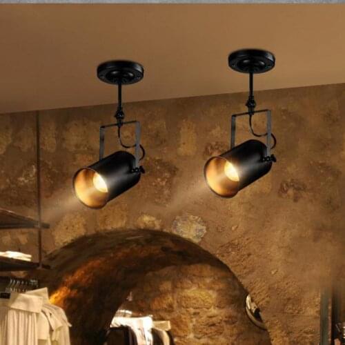 1 pc Coffee shop Led spotlight Bar lighting Kitchen Retro metal Wall sconce Corridor Bedroom antique wall Lamps led Luminaire