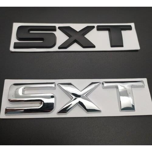 3D Car Head Grill Tailgate SXT SRT 3D Stickers Metal Emblem Refitting Metal Chrome Badge Emblem Sticker Ram head For Dodge
