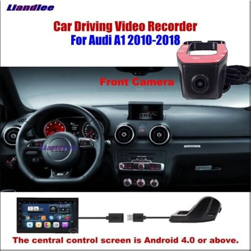 Liandlee Novatek96655 Car DVR Front Camera Driving Video Recorder USB Plug For Audi A1 Android Screen AUTO Dashcam Antiradar