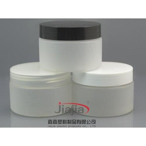 Free shipping: 120ml PET clear Frosted Cosmetic Cream Jar with clear/white/black lid,120g Empty Make up Container,thick base
