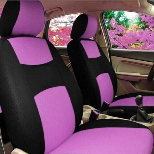 Hot Sale Front Car Seat Covers Universal Detail Vehicle Design Seat Protective Interior Accessorie Ventilation and dust 2017