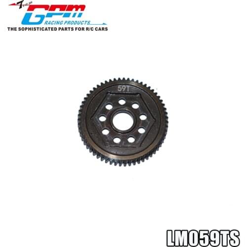 HARDEN STEEL #45 SPUR GEAR 59T / 60T / 61T LM059TS FOR LOSI 1/18 Mini-T 2.0 2WD Stadium Truck