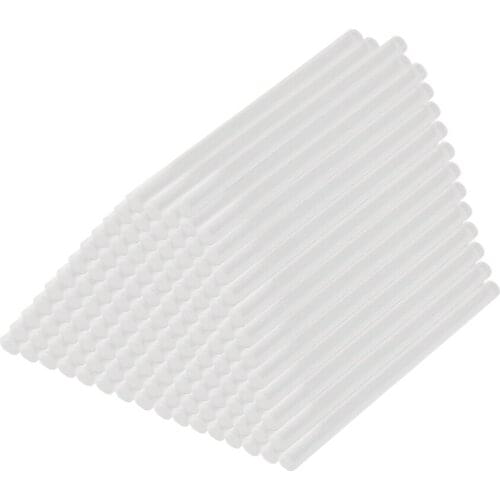 HLZS-120Pcs/Lot 7mm x 100mm Hot Melt Glue Sticks For Electric Glue Gun Craft Album Repair Power Tools For Alloy Accessories