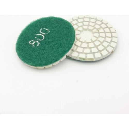 2 units/lot 2 inch 50mm wet polishing pad for marble stone granite concrete glass