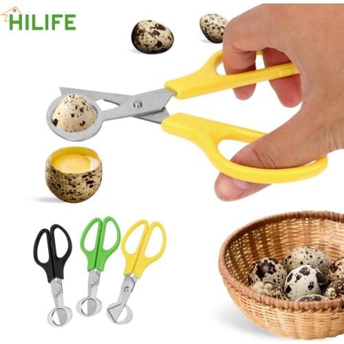 HILIFE Multifunction Quail Egg Shell Scissors Cigar Cutters Durable Kitchen Tools Rust Resistant Stainless Steel Blade