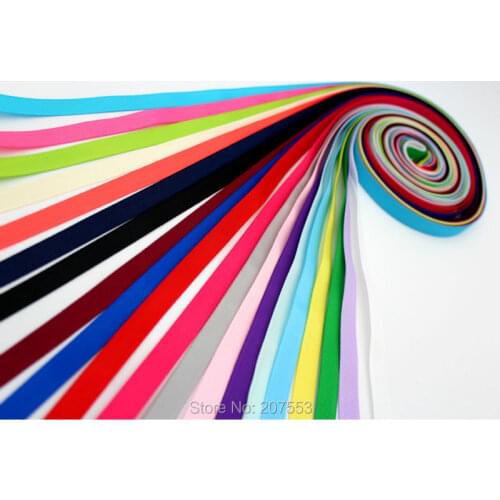 PPCrafts Ribbon 3/8" 10 mm Soild Grosgrain Ribbon Lots For DIY Wedding Decoration 20 Yards Tape Band