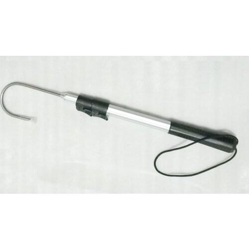 Telescopic aluminium sea fishing gaff Stainless steel hook Aluminum Alloy Spear