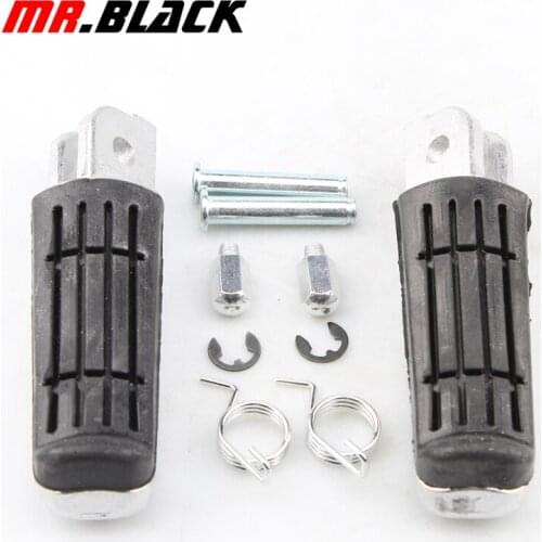 Motorbike-Accessories Foot Pegs Pedals For YAMAHA FZR600 FZS600 MT03 TDM900 TDR125 XJ600 N S XJR400 XV1700 XVS950CU YZF1000 R6