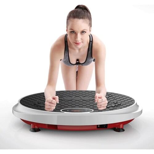 AM9003 Fitness Vibration Machine Body Slimming Shaping Training Machine Muscle Trainer with Remote Control LED Display 200W 220V