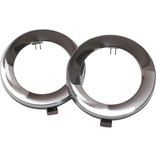 Car Front Fog Light Lamp Bumper Grille Cover ABS Trim Chrome For Subaru Forester 2008 2009 2010 2011 2012