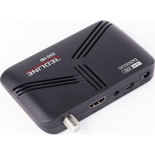 Redline G50 Black Satellite Receiver HDMI Wi-Fi USB 1080p Full HD 5000 Channel 64 Satellite Free Fast shipping From Turkey