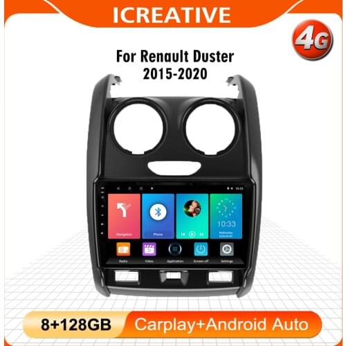 For Renault Duster 2014 - 2018 2 DIN Car Radio Multimedia Video Player Navigation GPS WIFI FM Android stereo