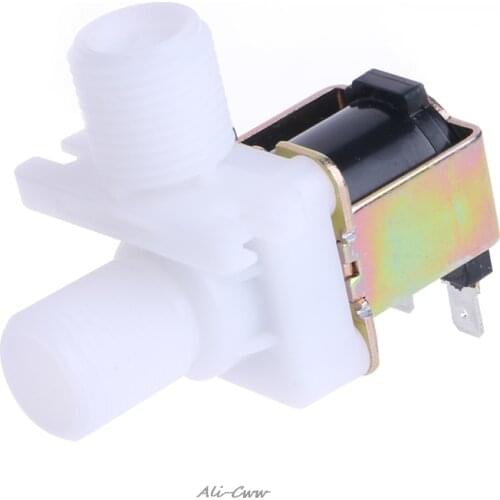 New DC 12V Electric Solenoid Valve Magnetic N/C Water Air Inlet Flow Switch 1/2"