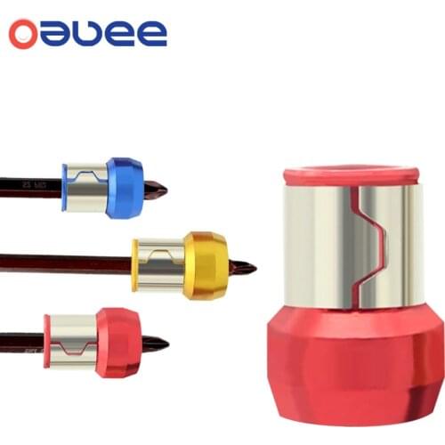 Magnetic Bit Holder Alloy Electric Magnetic Ring Screwdriver Bit Anti-Corrosion Strong Magnetizer for Phillip Drill Bit Magnetic