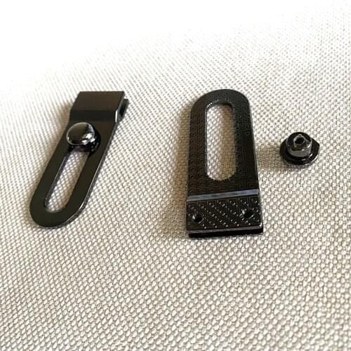 Metal Bag Connector Anchor Buckles Arch Bridge With Screws Hanger hooks Bags Belts Strap Leather Crafts