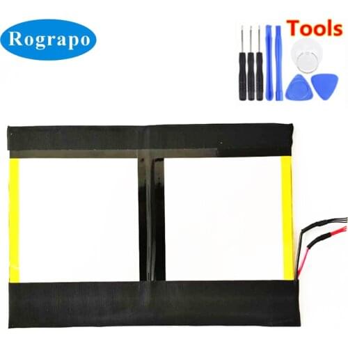 New 3.7V Li-Polymer PL3710398P*2P Battery For Chuwi Lapbook 15.6 Tablet PC Accumulator 6-Wire Plug+tools