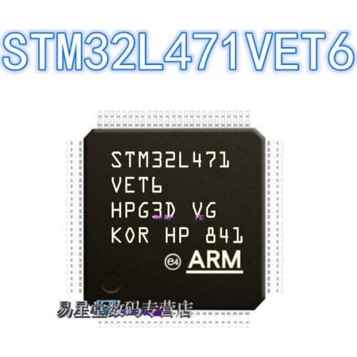 1PCS 100% new original authentic STM32L471VET6 QFP-100 32L471VET6 QFP100 32-bit microcontroller chip