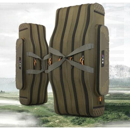 4 Layer 130cm Portable Foldable Fishing Rod Carrier Lightweight Fish Pole Tools Waterproof Storage Durable Bag Case X245G