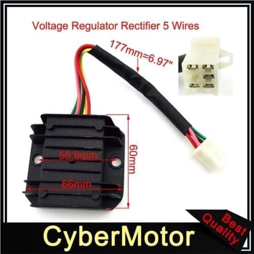 Voltage Regulator Rectifier For Eton Beamer III Matrix 50 Scooter Viper 150R ATV Quad 4 Wheeler