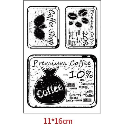 WYSE Steampunk Stamps Hourglass Teapot Clear Stamp Transparent Silicone Stamp Seal for DIY Paper Card Craft Supplies