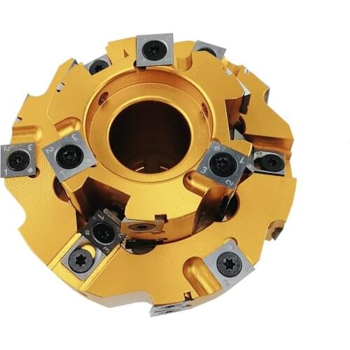 Helical wood planer spiral cutter head wood cutting tools cutter head light cutting woodworking spiral cutter head