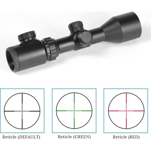 Tactical Airsoft Guns Scopes Hunting Optics 3-9x42 Riflescope SightSniper Reticle Sight Lunette for Rifles Gun