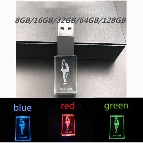 Jackson Pendrive 64gb thumbdrive 32gb Flash Memory Stick Pen Drive 128gb memoria usb flash usb disk for car USB Flash Drive