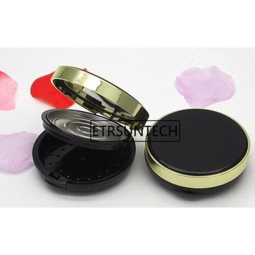 59.5mm Small Plastic powder Container Empty Facial Cream Jar Refillable Bottles Packaging F1541