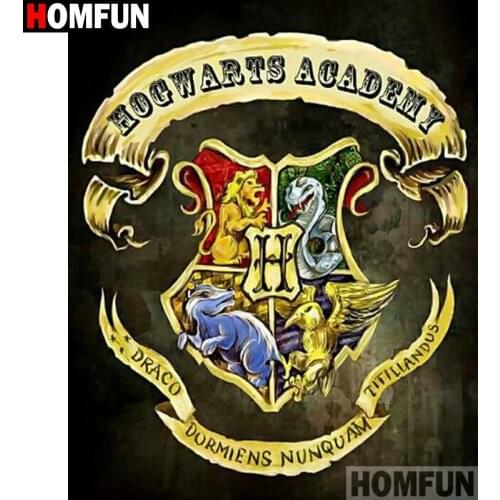 HOMFUN Full Square/Round Drill 5D DIY Diamond Painting "Medal sign" 3D Embroidery Cross Stitch 5D Home Decor Gift A15640