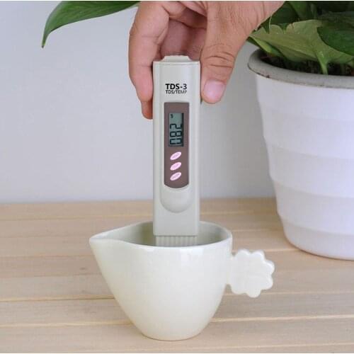 Handheld TDS Digital Water Tester Water Test Pen Water Quality Analysis Meter Water Purity Check 0-9999 ppm Measurement