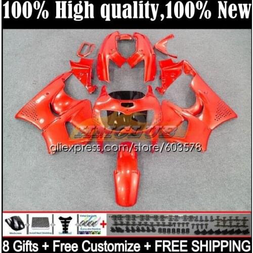 Body For HONDA CBR893RR CBR900RR CBR 893RR 1994 1995 1996 1997 31CL.33 CBR900 CBR893 CBR 893 RR 94 95 96 97 Fairing Glossy red