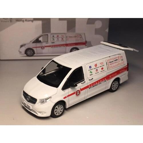 Tiny 1/64 Mercedes-Benz-Vito red A Die Cast Model Car Collection Limited