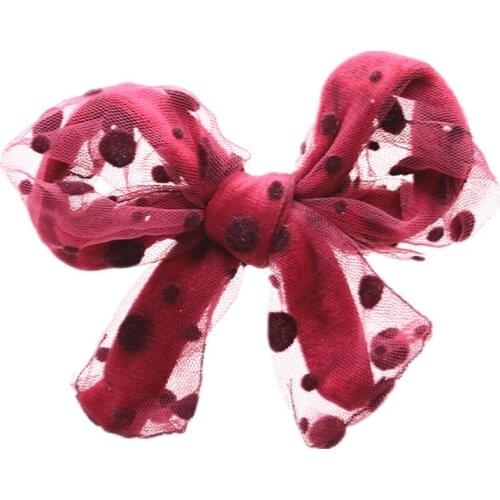 2021 New Cute Creative Classic All-match Small Bowknot Girl Hair Clips Kids Hairpins Children Hair Accessories Princess Headwear