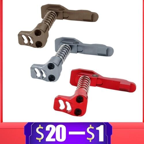 Hot Sale New Style CNC Finished Double Side (Left & Right Hand) Magazine Release Catch For M4/M16 Series BD556 Airsoft AEG